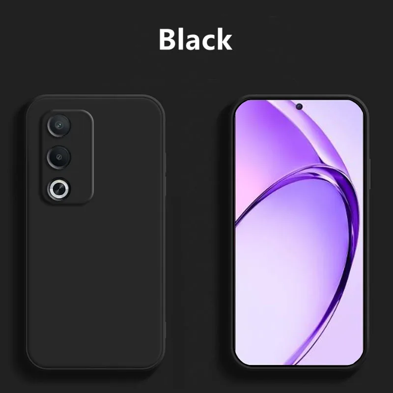 For Oppo A3 Pro Luxury Liquid Silicone Case Cover For Oppo A3 Pro Global Shockproof чехол Funda Para Back Cover For Oppo A80 5G