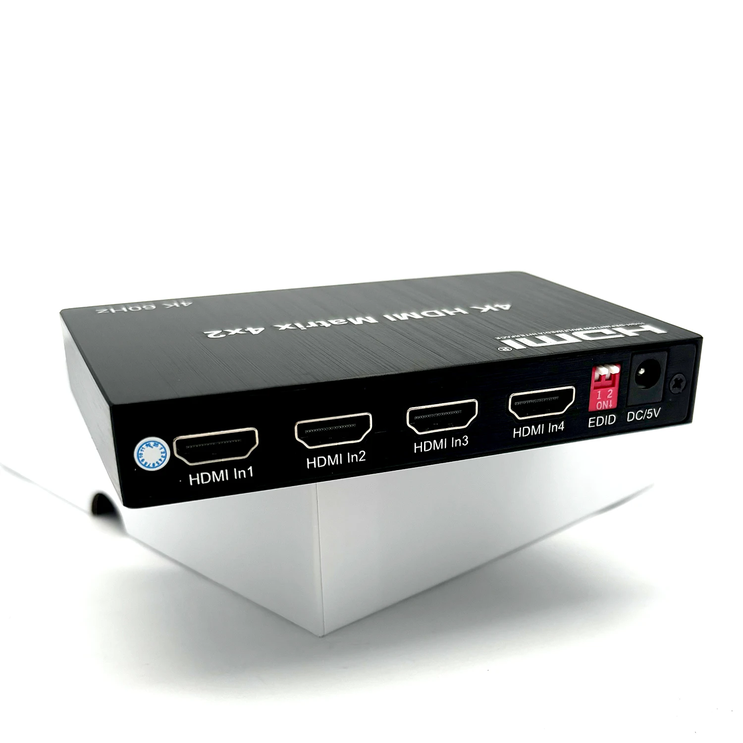 4K 60hz 4x2 HDMI Matrix 2x2 2x4 HDMI2.0 Switch Splitter Audio Extractor Video Converter for PS4 DVD Laptop PC To TV Projector