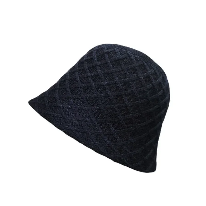 

Japanese Style Thin Breathable Bucket Hat - Korean Summer Knitted Hat for Women, Fashionable & Face-Slimming