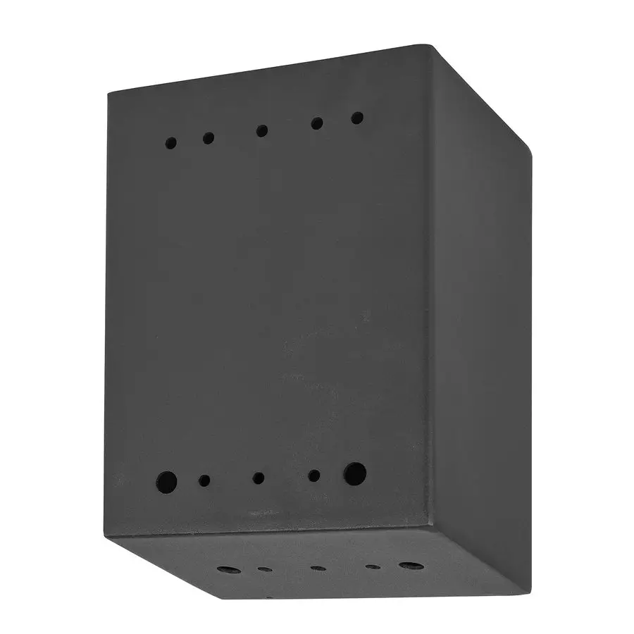 صندوق التبرع Charity Steel Collection صندوق الاقتراع صندوق اقتراحات المكتب صندوق آمن مع فتحة أمامية وأعلى سهلة التركيب على الحائط مع p #4