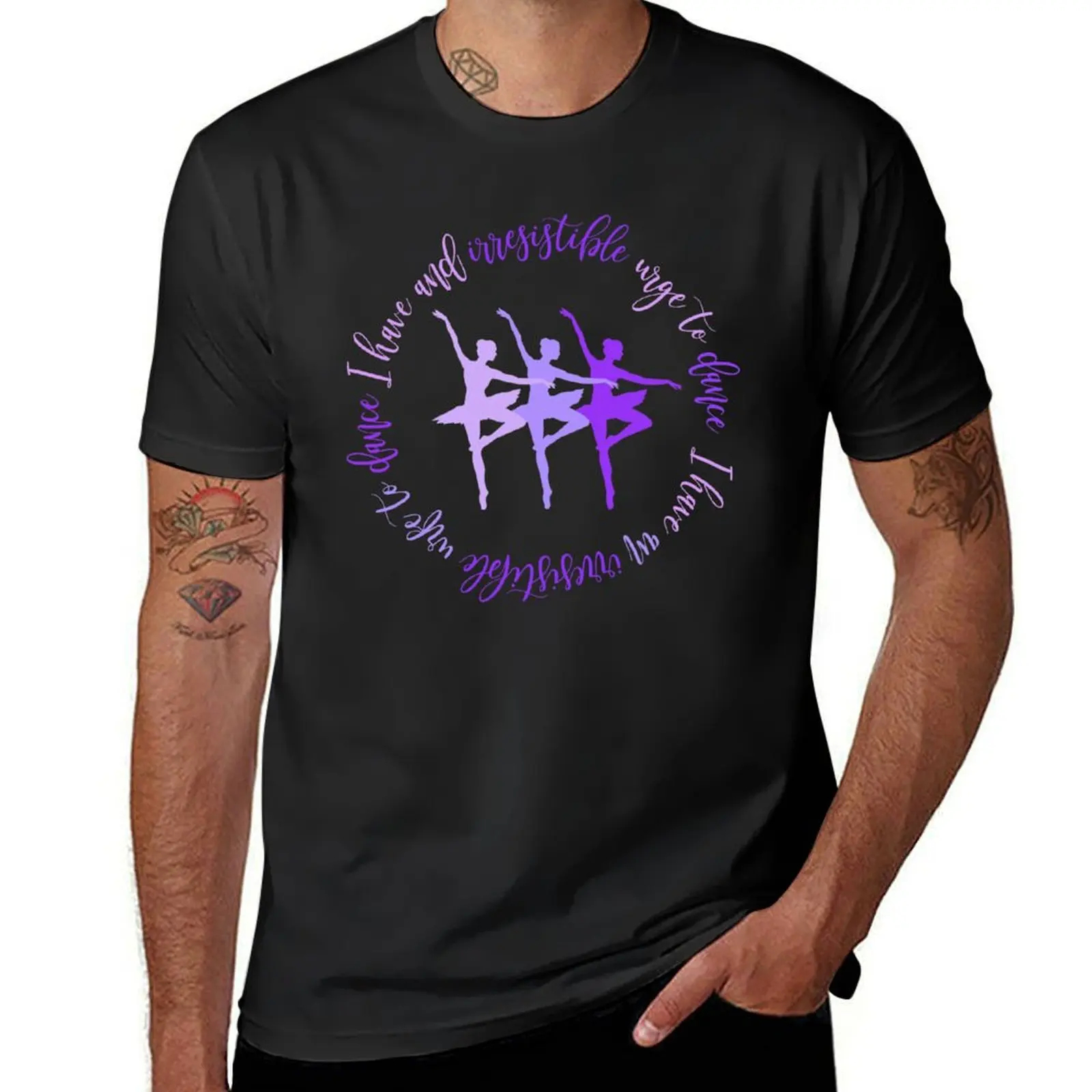

Dancer T-Shirt anime t shirts cotton man t-shirts oversized mens clothes