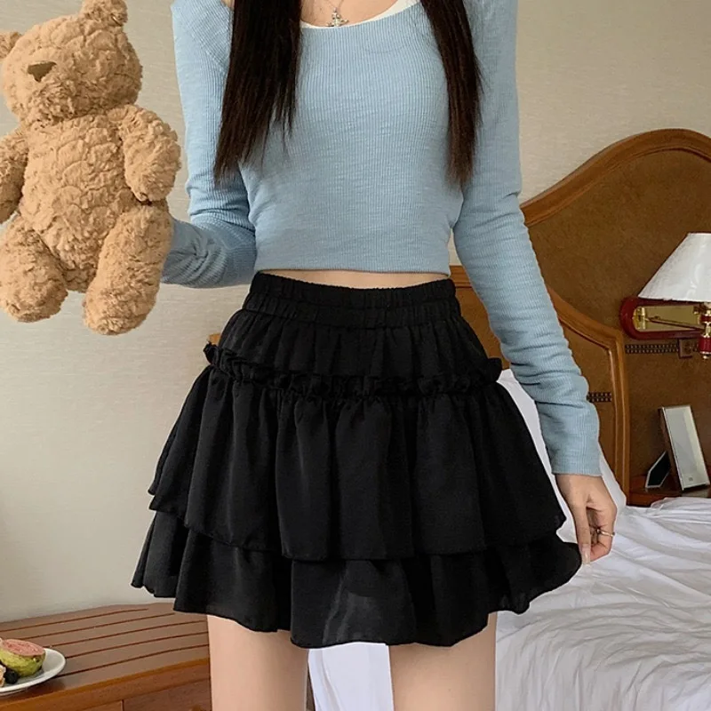 

Юбки женские джинсовые плиссированные потертые с высокой талией винтажная школьная форма классическая рабочая одежда студенческая молодежная непринужденная городская повседневная одежда