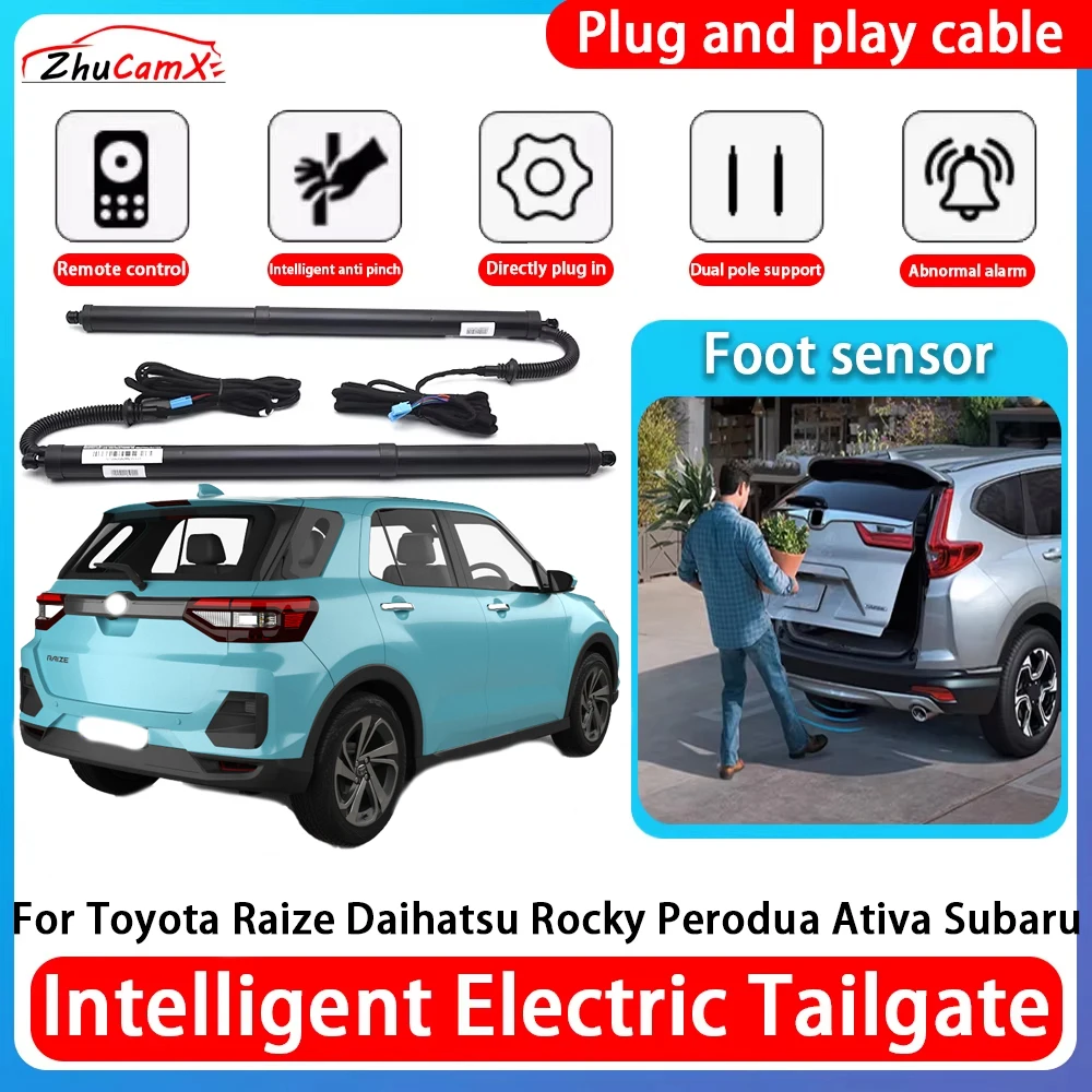For Toyota Raize Daihatsu Rocky Perodua Ativa Subaru Car Power Trunk Electric Suction Tailgate Intelligent Tail Gate Lift Strut
