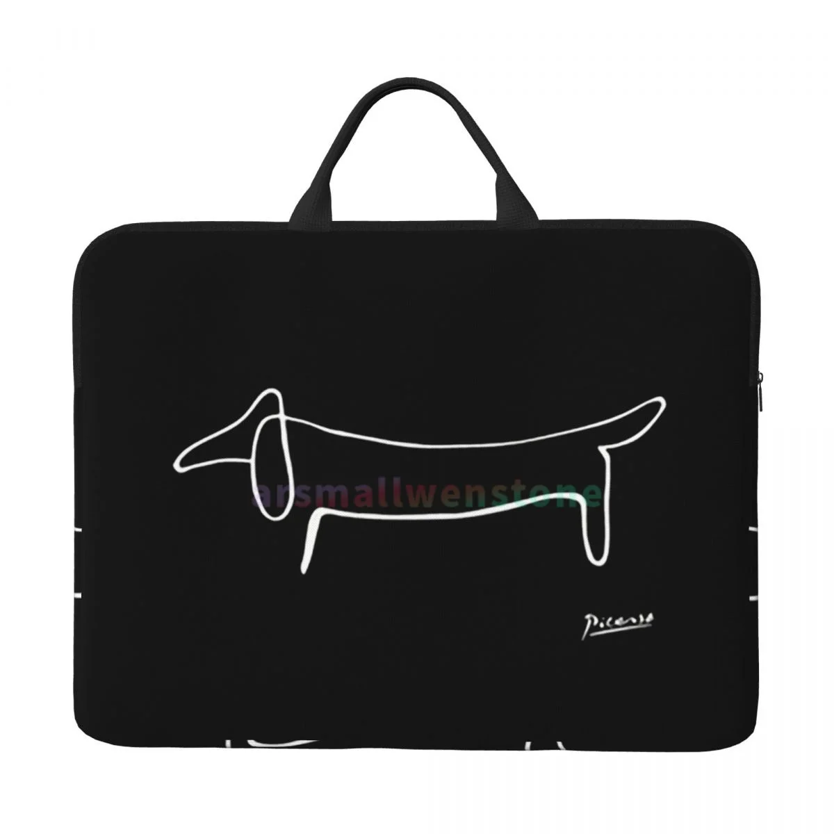 Dachshund Sausage Dog Laptop Bag Computer Bag Office Business Travel 14 Inch Water Resistant Large Laptop Case