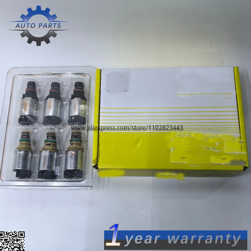 

Комплект соленоидов автомобильной коробки передач 6T40 6T30 6T45 6T50 6T30E 6T40 поколения для Chevrolet Cruze McLaren Buick Escalade