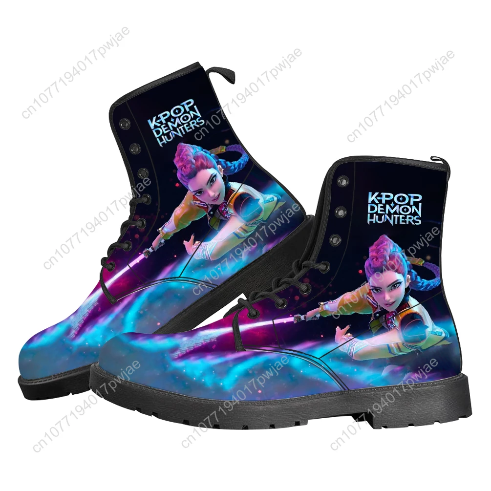 

Rumi Casual Boots KPop Demon Hunters Mens Womens Shoes Retro Street Boot Outdoor Customize Made Boots