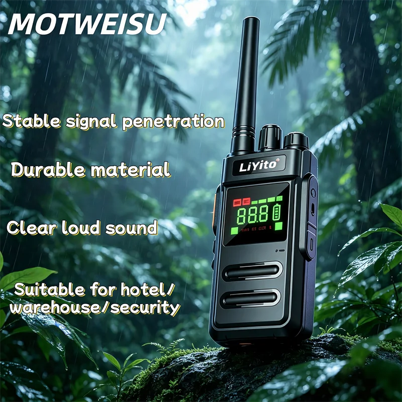 handheld-walkie-talkie-lcd-display-screen-flashlight-two-way-radio-long-range-rechargeable-battery-usb-charging-vox-for-camping