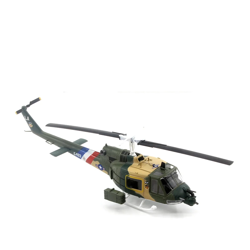 1/72 Scale 36916 United States UH-1F Huey Upright Flying Aircraft Luke Air Force Base Finished Model Helicopter Gift