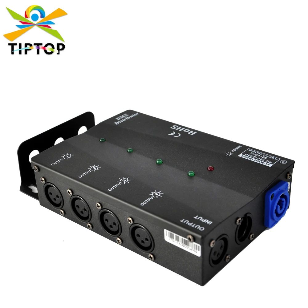 Multiple Installation Methods 4 DMX Distributor DMX High Voltage Protection Independent Input Output Signal 110V 220V