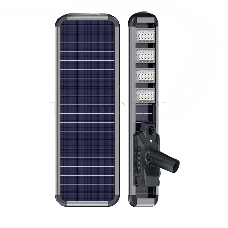 المبيعات الساخنة الكل في واحد ضوء الشارع LED بالطاقة الشمسية 150 واط 200 واط 300 واط IP65 مصباح الشارع ضوء الحديقة الشمسية