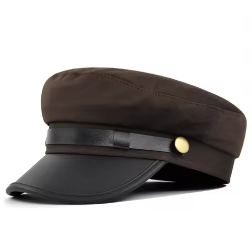 Navy Cap Vintage Flat Cap Octagonal Hat British Style Beret Hats Salior Hat Newsboy Hat Flat Peaked Caps Outdoor Travel - Image 2