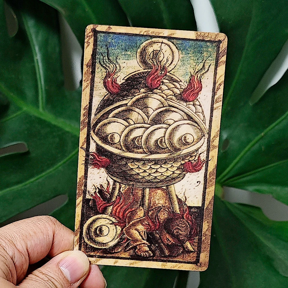 Sola Busca Tarot Deck In Rigid Box 78 Pcs Vintage Tarot Cards 12