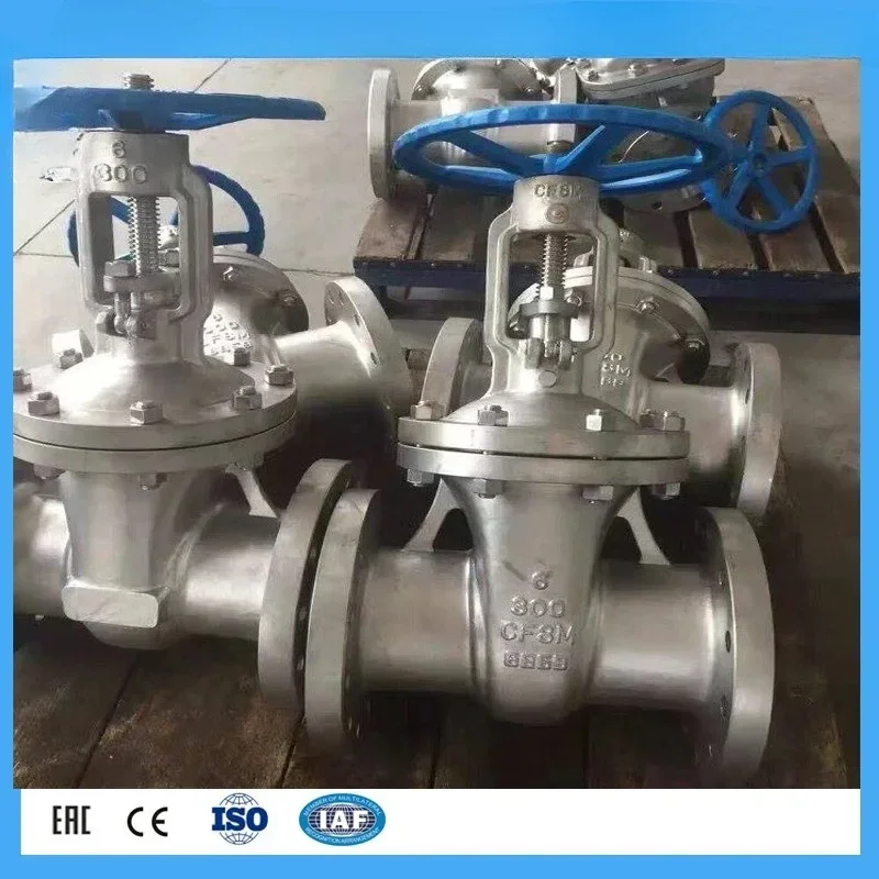 TKFM مخصص ذات حواف ANSI Cast الفولاذ المقاوم للصدأ Dn800 سعر صمام البوابة 3 بوصة #6
