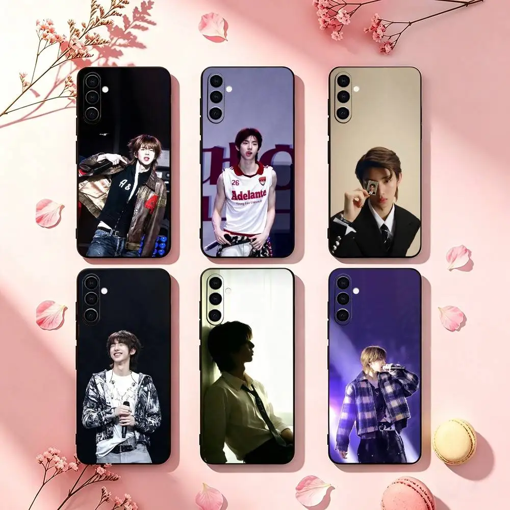 

Popular Singer J-Juhoon Phone Case For Samsung Galaxy A73,A72,A71,A70,A53,A52,A51,Soft Silicone Black Cover