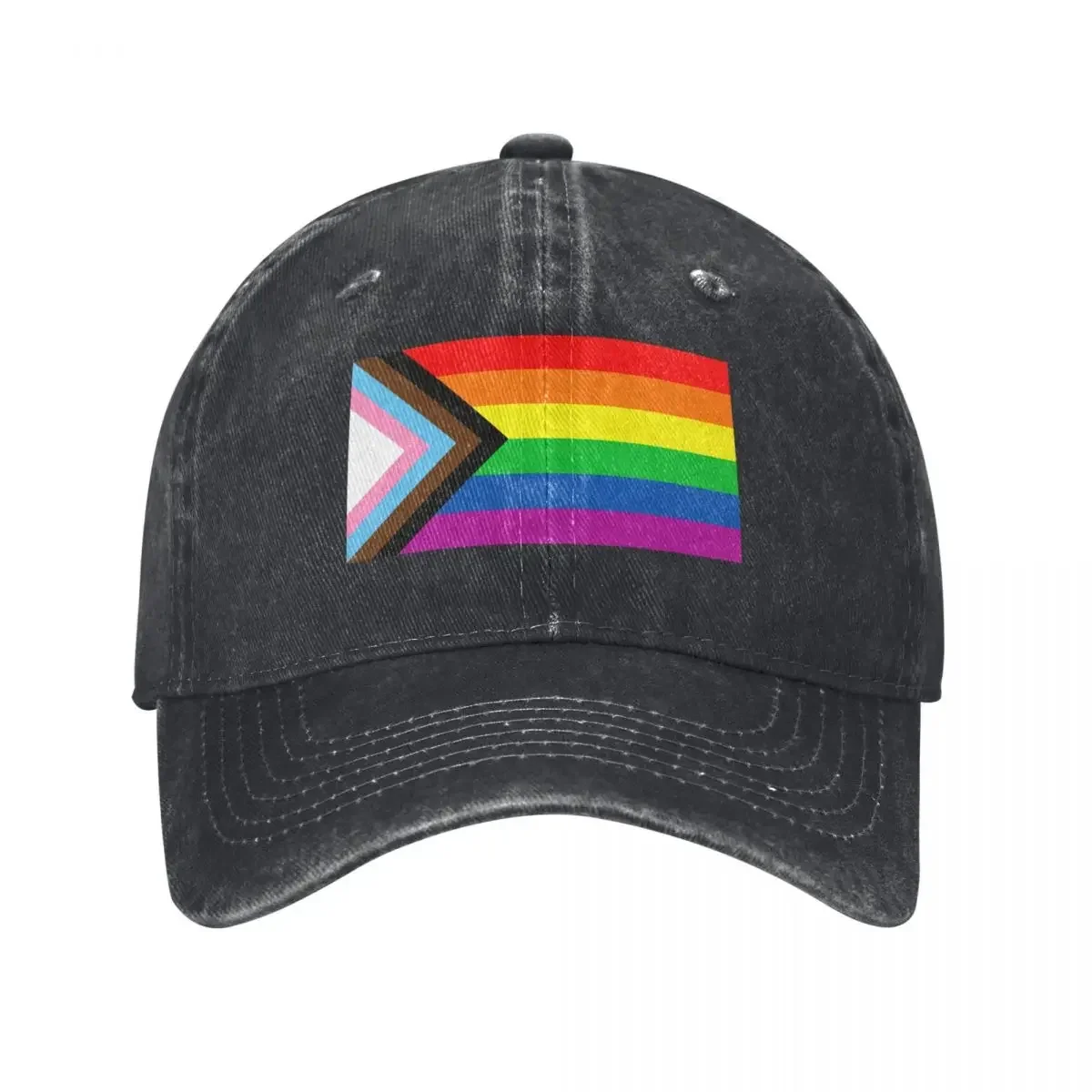 Progress Pride Flag Baseball Cap Golf Christmas Hat Men Luxury Brand Women's