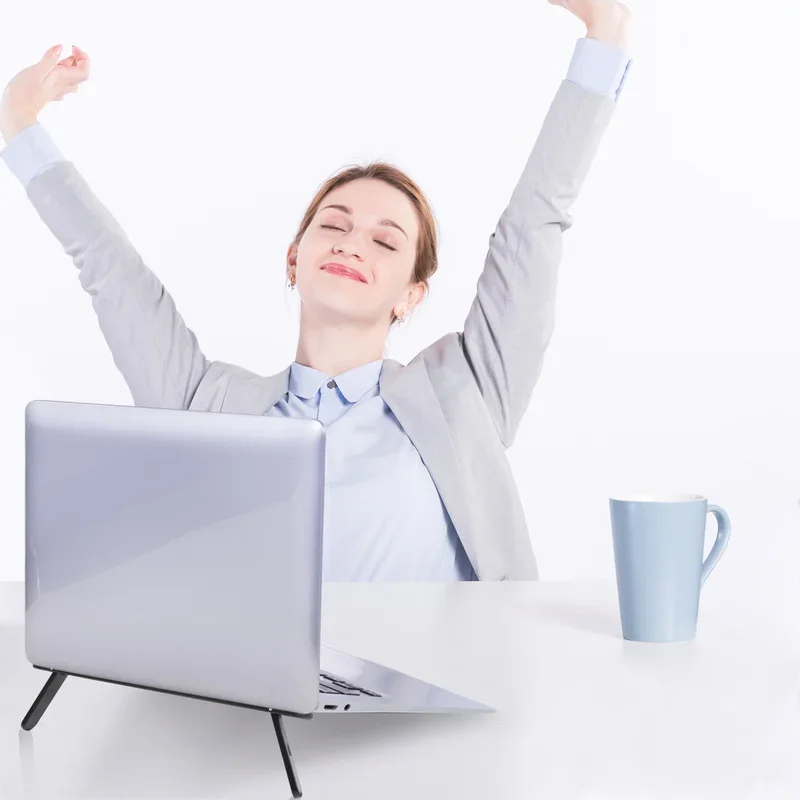 Universal Folding Laptop Stand Portable Invisible Notebook Bracket Desktop Adjustable Laptop Cooling Holder for Macbook