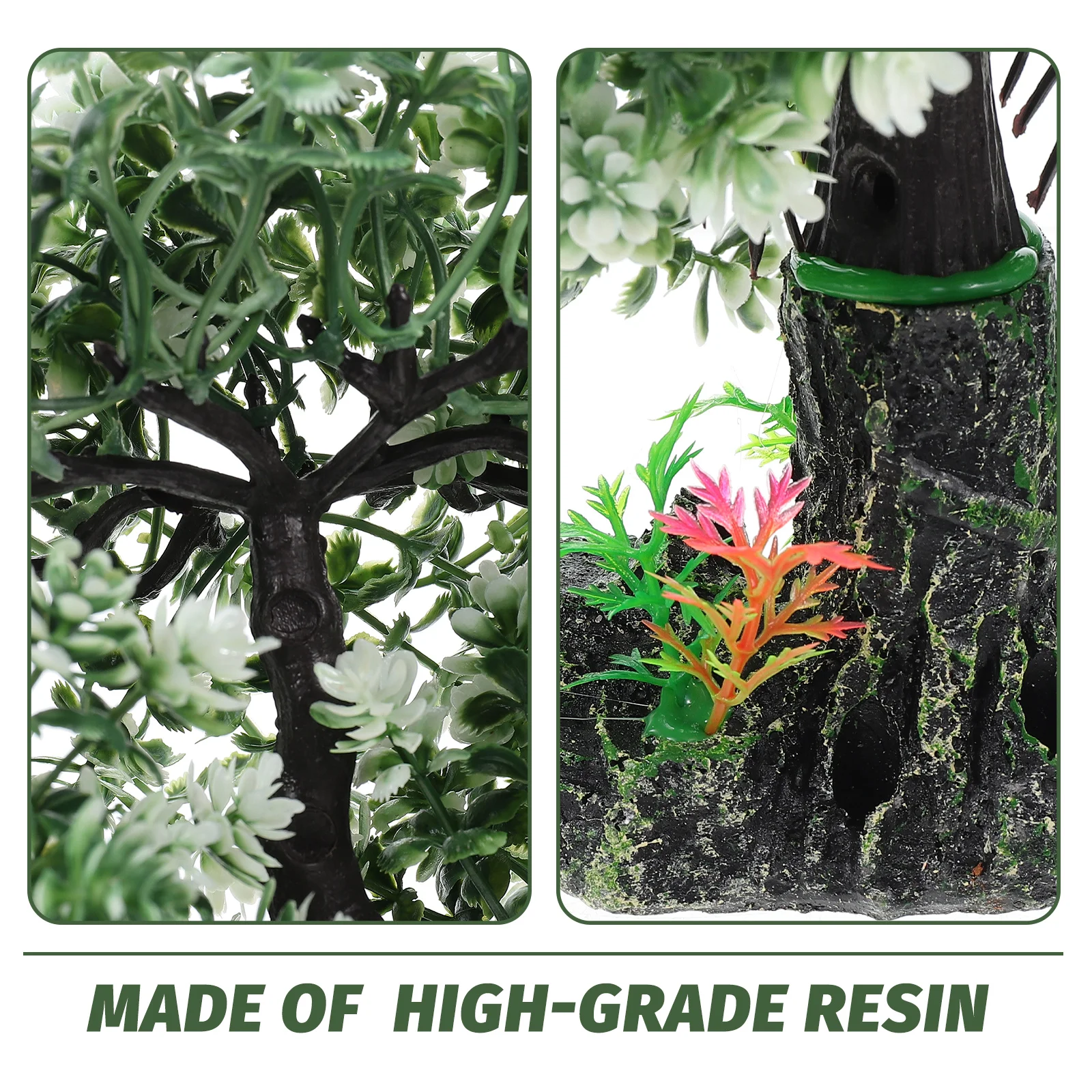 

Simulation Resin Tree Fish Tank Decoration Aquarium Artificial Bonsai Plant Landscape Ornament Fish Tank Decor