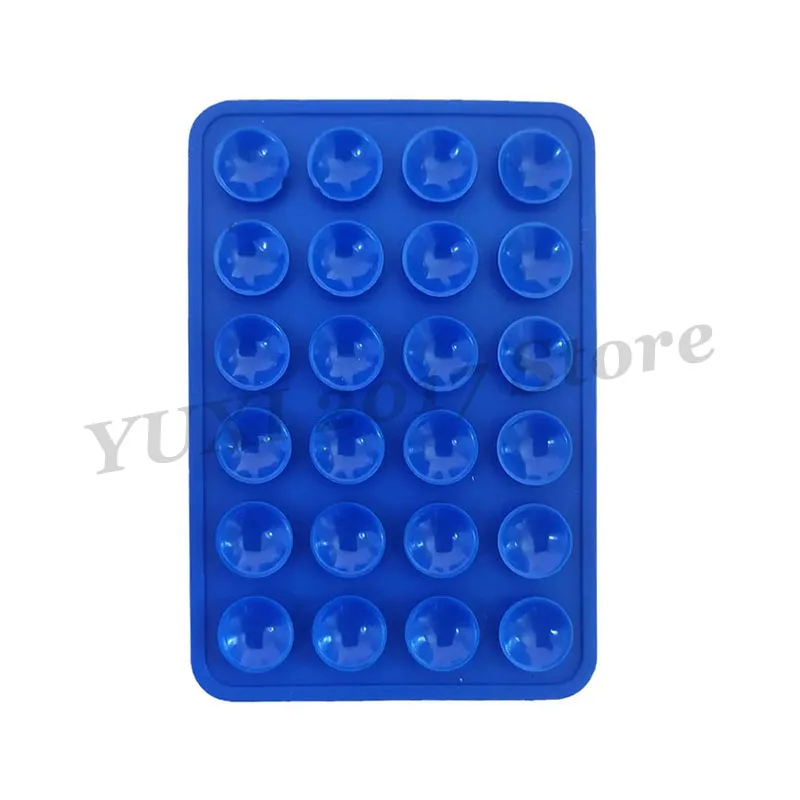 1/2/5/10PCS Square Double-sided Suction Cup Fixing Pad Double-sided Silicone Suction Cup Mobile Phone Fixture Suction Cup
