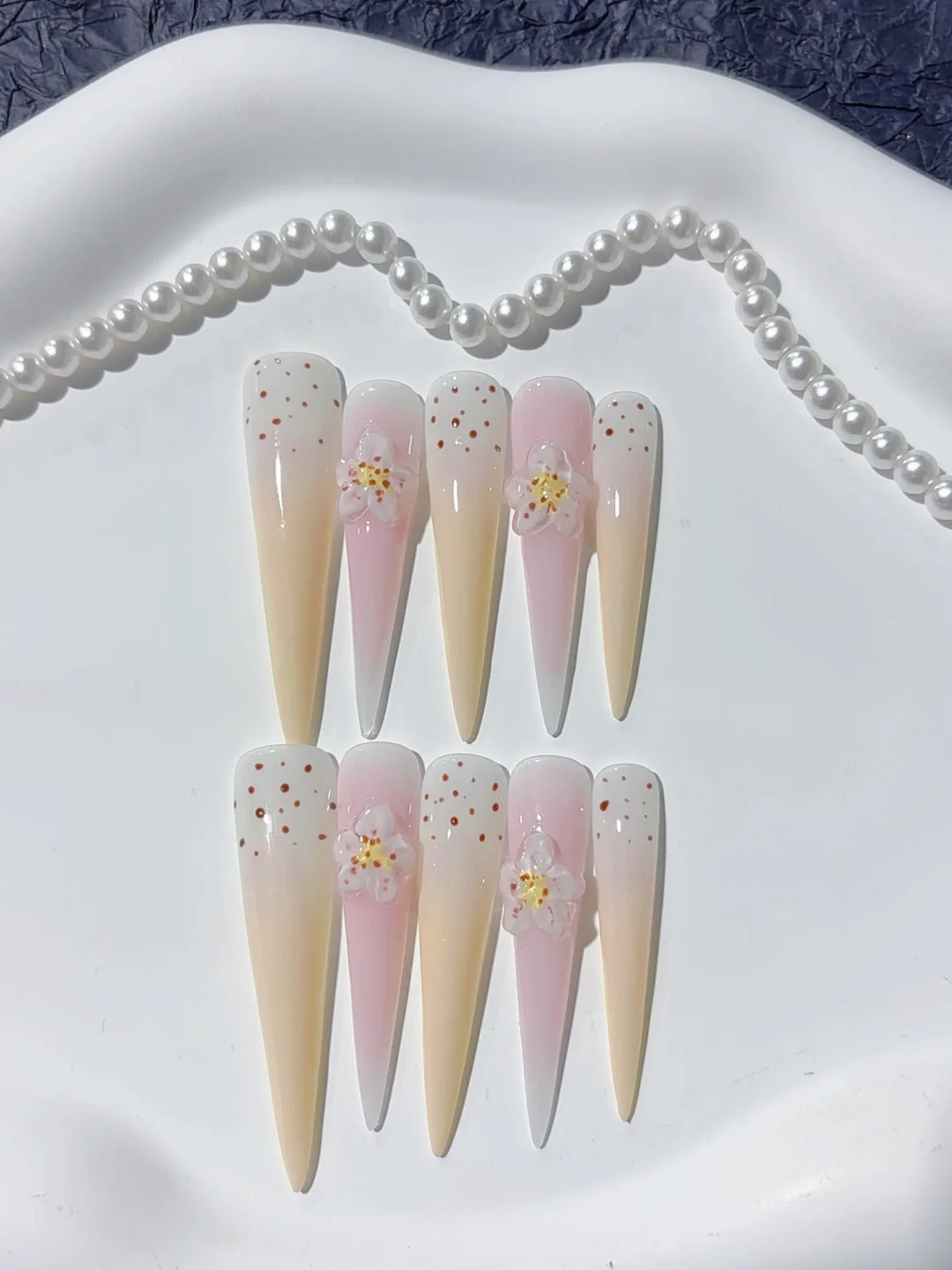 

5cm Gradient Color Art Nails Lady Style Fashion Manicure (Jsb02)