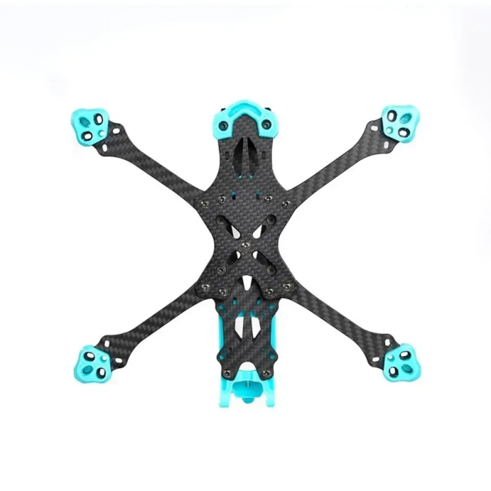 FOXEER MEGA-Empattement de cadre FreKouFPV pour pièces de importateur de course RC, système pris en charge O3, analogique, Vista, HDzero, Walksnail,