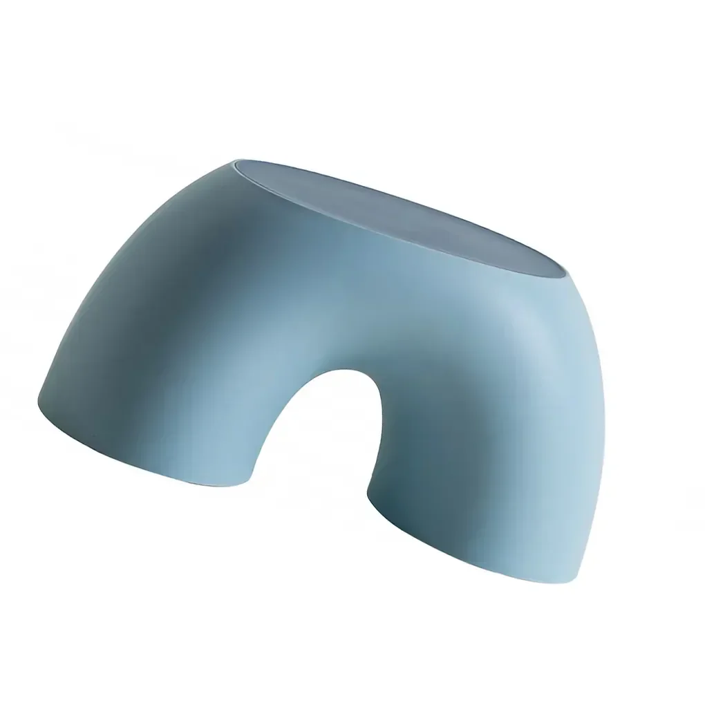 Stool Plastic Rainbow Shape Footstool Safety Kids Step Stool Seat For Living Room Indoor Furniture Children'S Stool Toy image 2