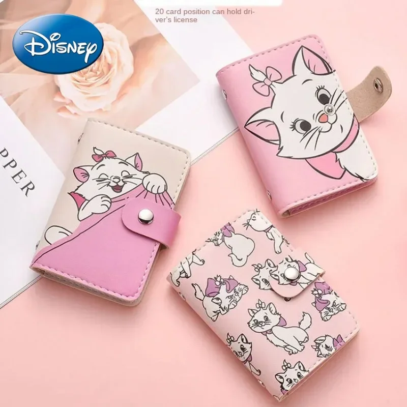 Disney's New Women's Card Bag Fashionable and High Quality Multi Slot Credit Card Storage Bag Popular Multi Function Card Case