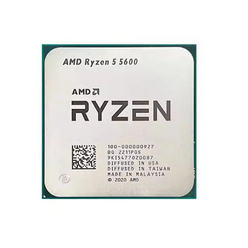 Amd Ryzen R5 5600 3.5 Ghz 6-Core 12-Thread Cpu Processor Socket