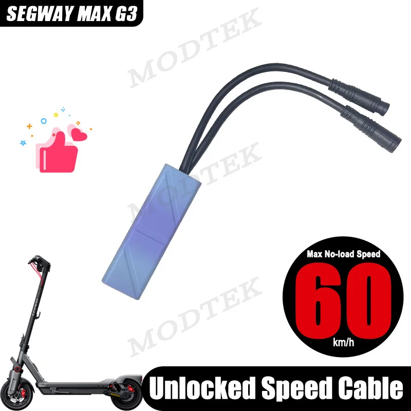 60KM/H MAX G3 Speed Unlock Module Tuning Chip V3.0 Full Speed Potential 3 Riding Modes for Ninebot Segway MAX G3 Scooter Part