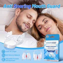 Anti Snoring Bruxism Mouth Guard Adjustable Teeth Bruxism Anti-Snoring Mouthpiece Improve Sleeping Apnea Device Snore Stopper