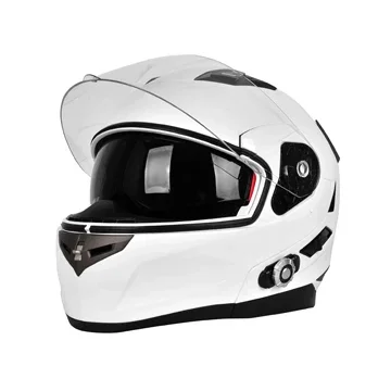 2020 New Smart Bluetooth Helmet Built In Intercom System Support 3 Riders Talking