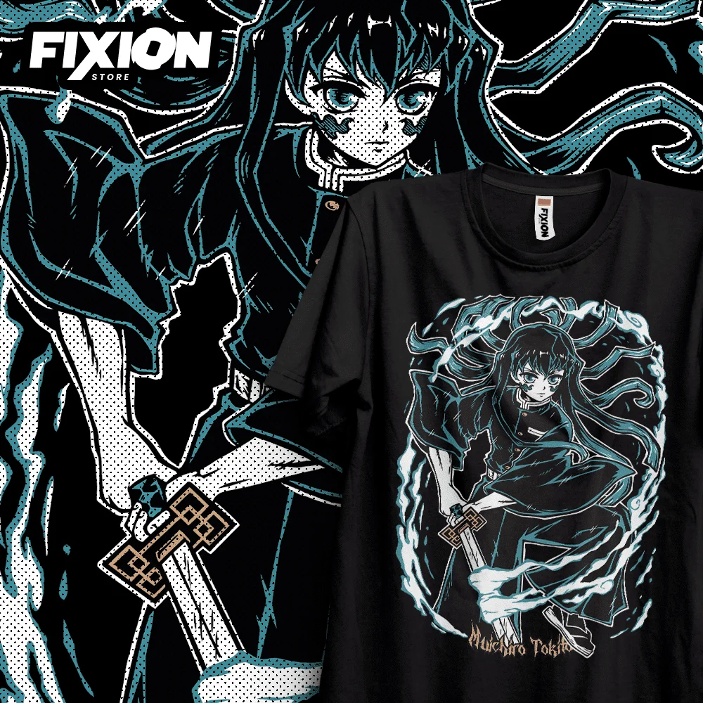 T-shirt For Anime Kimetsu no Yaiba – Marzo – Tokito (blanca) Mange Tee