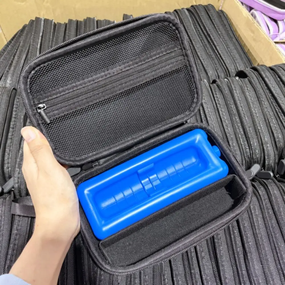 Portable Medical Storage Bag Insulin Organizer Case For Diabetic Supplies Travel Cooling Pouch Protective Container Box