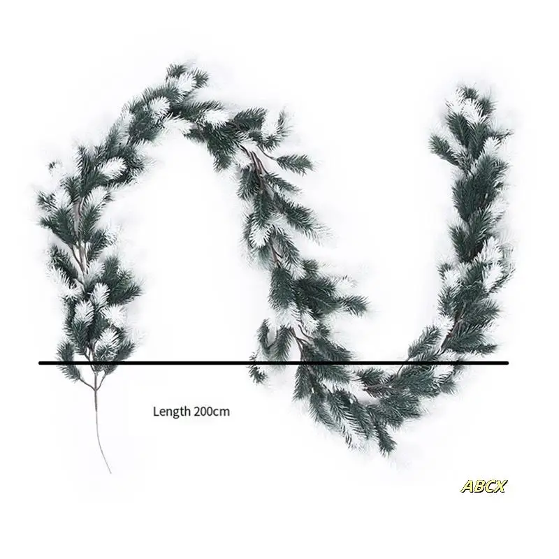 

Green Plastic Pine And Cypress Christmas Imitation Rattan Home Decoration Simulated Pine Needles