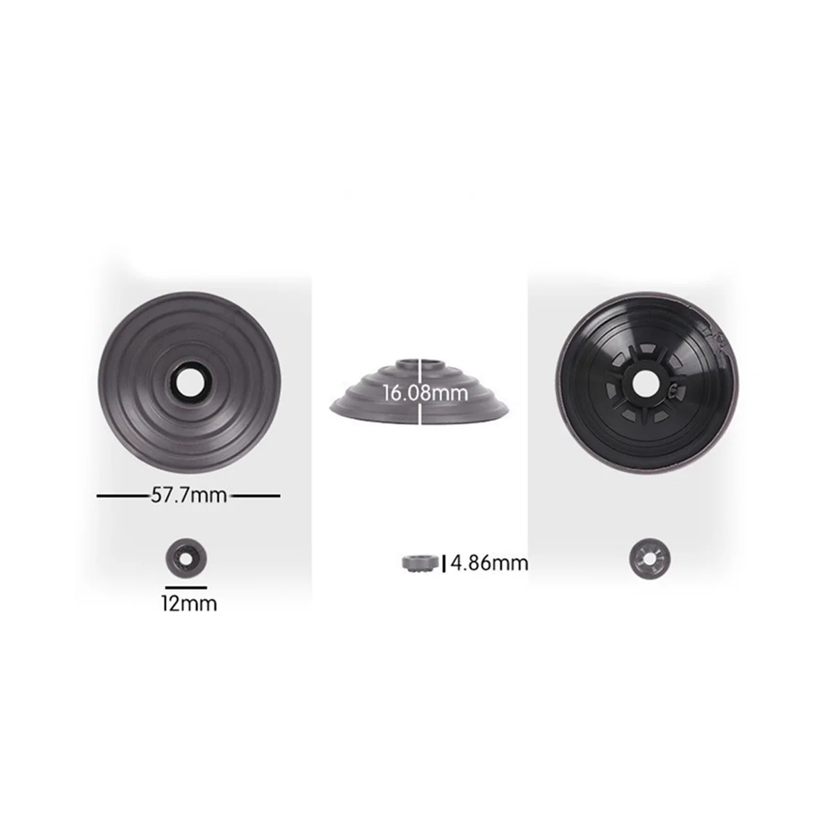 진공 청소기용 직접 드라이브 흡입 헤드, 양면 전송 인터페이스 커버, V6V7V8V10V11, 20W35W50W