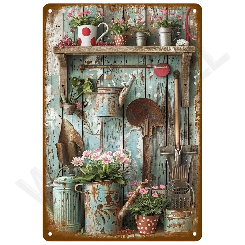 Vintage Bar Metal Signs Bathroom House Living Room Home Retro Wall Decorations Items Luxury Decor Interior Art Posters  Signs