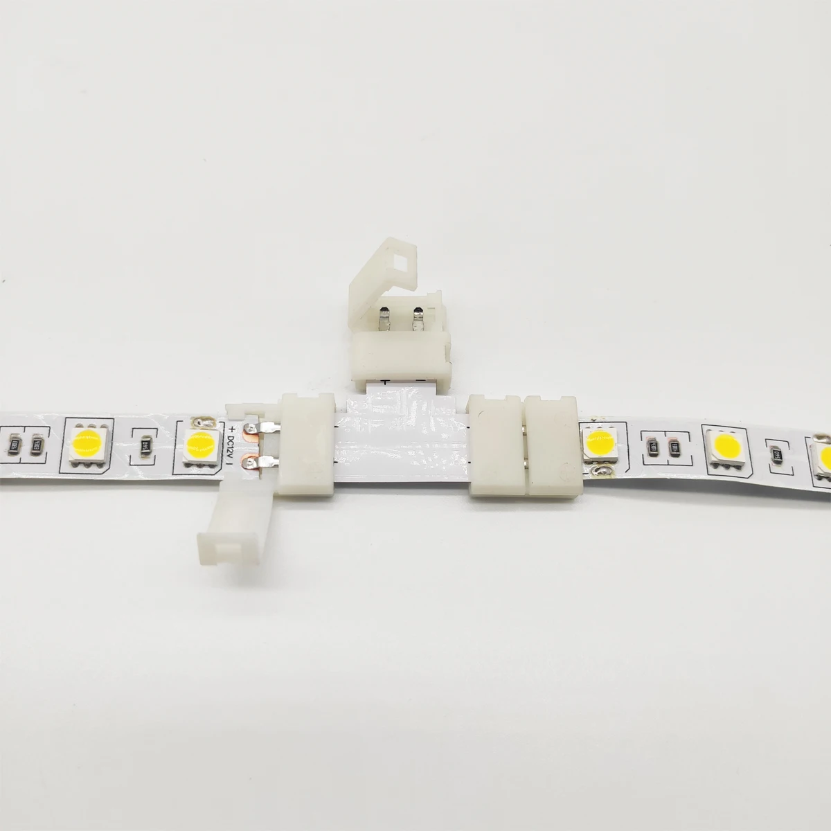 10mm/12mm 2PIN/4PIN/5PIN/6PIN 2.0mm spacing No Soldering Easy Connector For DW CCT RGB RGBW RGBWW RGBCCT RGBCW LED Strip Light