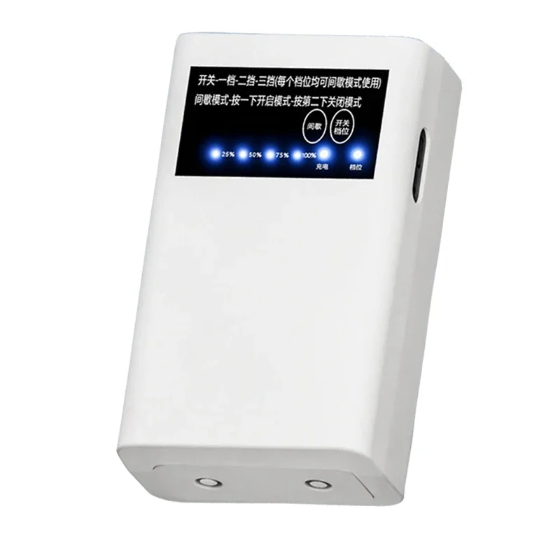 Aquarium USB Oxygen Air Pump Fish Tank Compressor Aerator Chargeable Silent Adjustable Air Volume Portable for Outdoor Fishing
