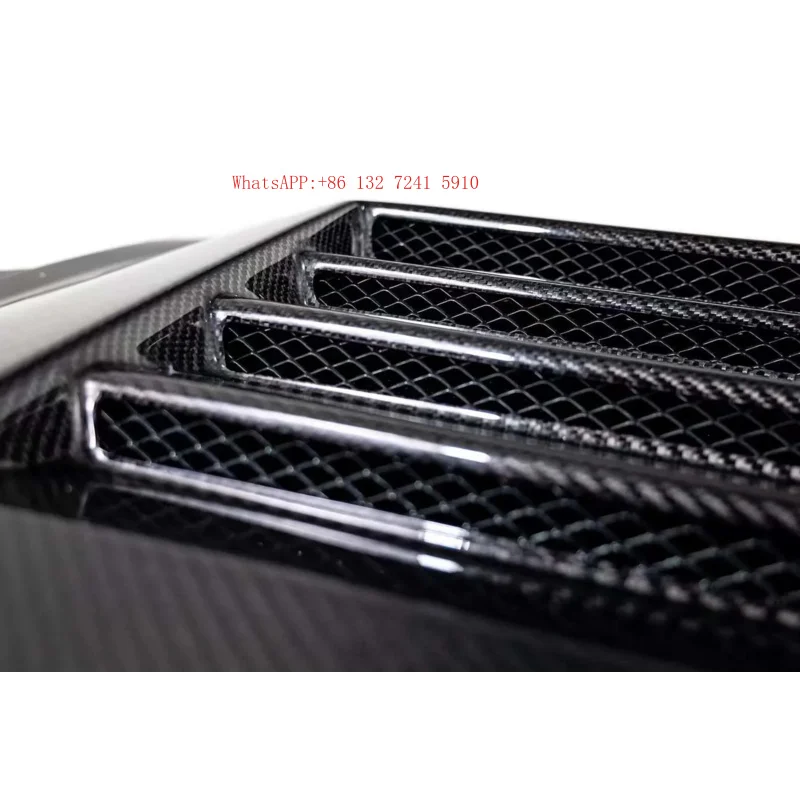 High Quality  Carbon Fiber Front Bonnet Hood