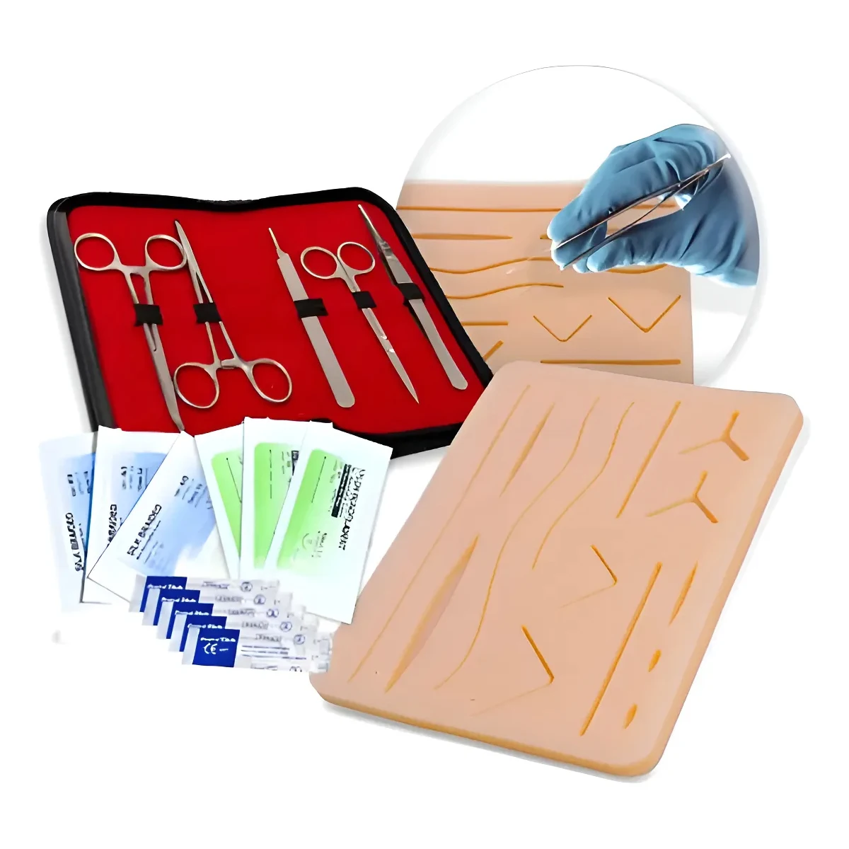 complete-suture-simulator-kit-with-surgical-instruments