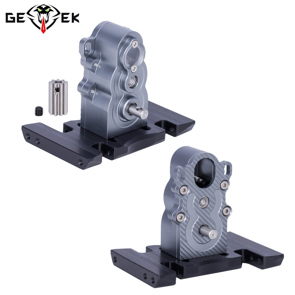 Metal Vertical Gear Box High Performance Gearbox for 1/10 RC Crawler Car Traxxas TRX4 Defender Axial SCX10 RC4WD Upgrade Parts