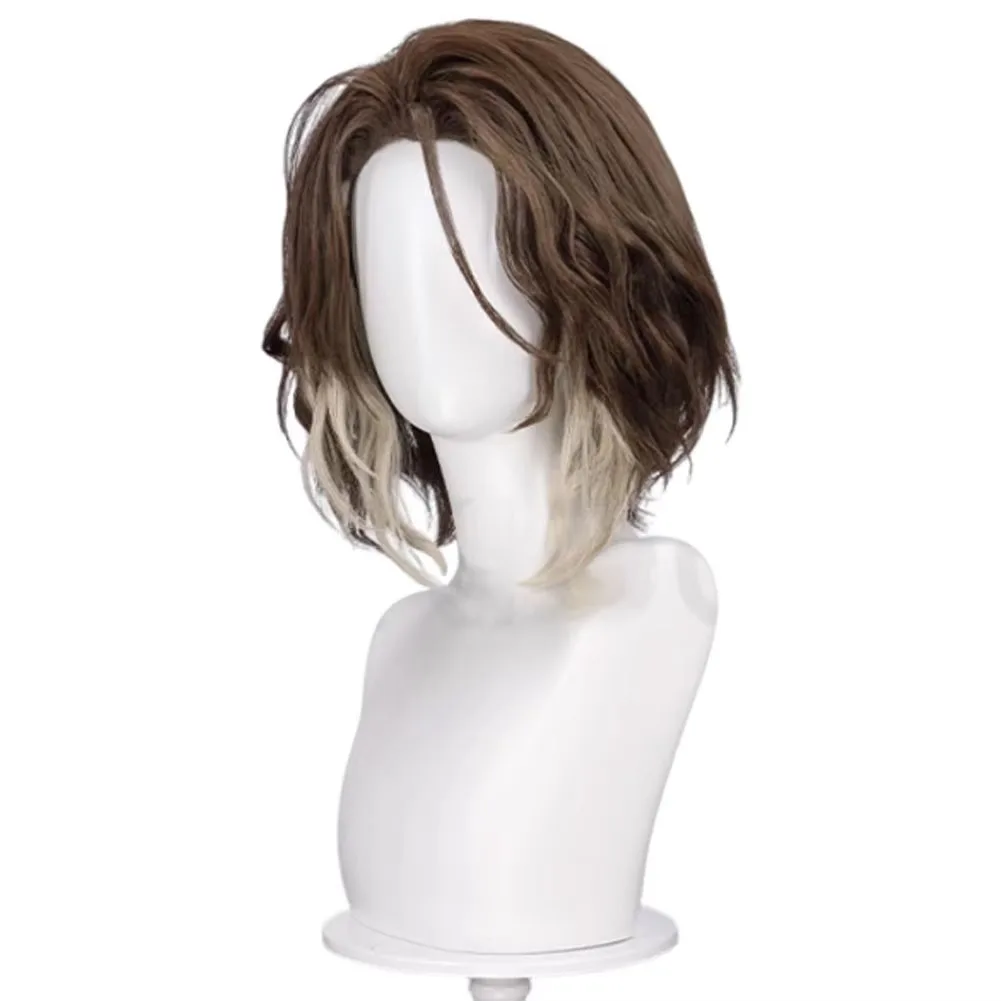 2024 Gioco LoL TV 2 Arcane Viktor Parrucche Cosplay Accessori per costumi Uomini adulti Abiti Travestimento maschile Prop Capelli Carnevale di Halloween