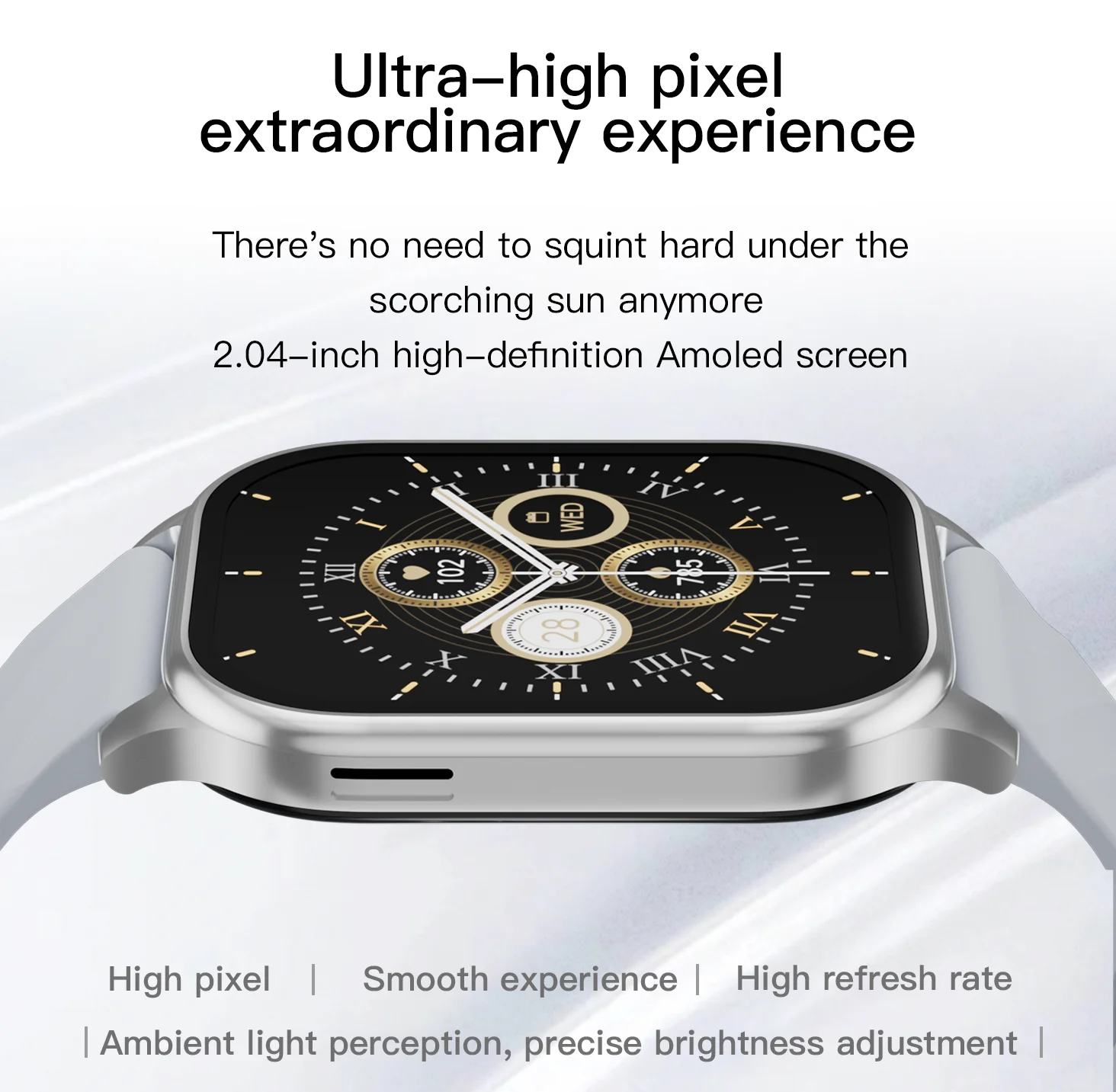 SW01 New Smart Watch Men Bluetooth Calls Information Display Music Playback Outdoor Sports Smartwatch Waterproof