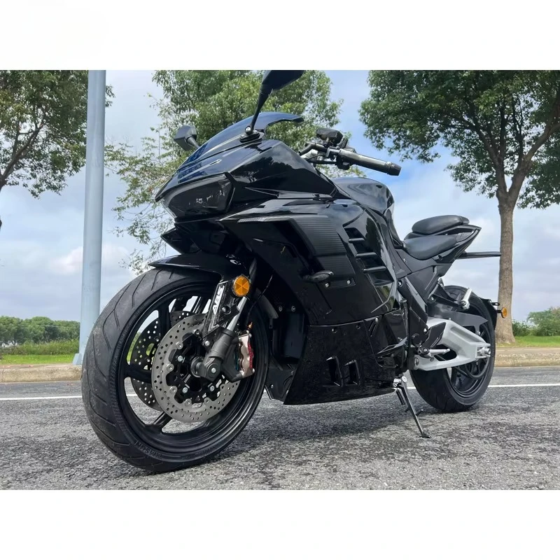 Fotografia 4: Promoção: Motocicleta Elétrica de Moda com Bateria de Lítio 15000W 96V 170km/h para Adultos com Sistema de Resfriamento a Água