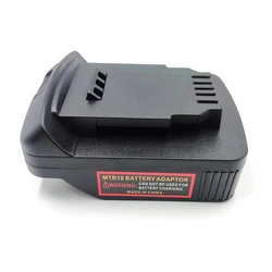 NEW-MTB18 Battery Convertor Adapter For Metabo 18V Lithium Battery To For Dewalt 18V/20V Lithium Battery Tool Converter