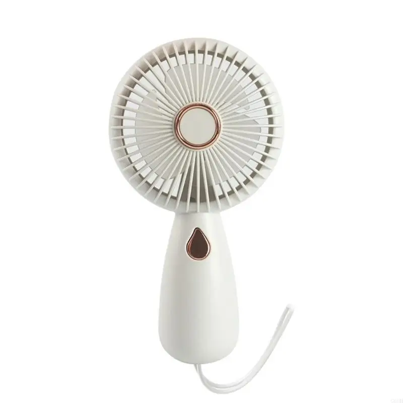 G6DD Lightweight USB Fan Rechargeable USB Mini Handheld Fan Design for Kids Girl