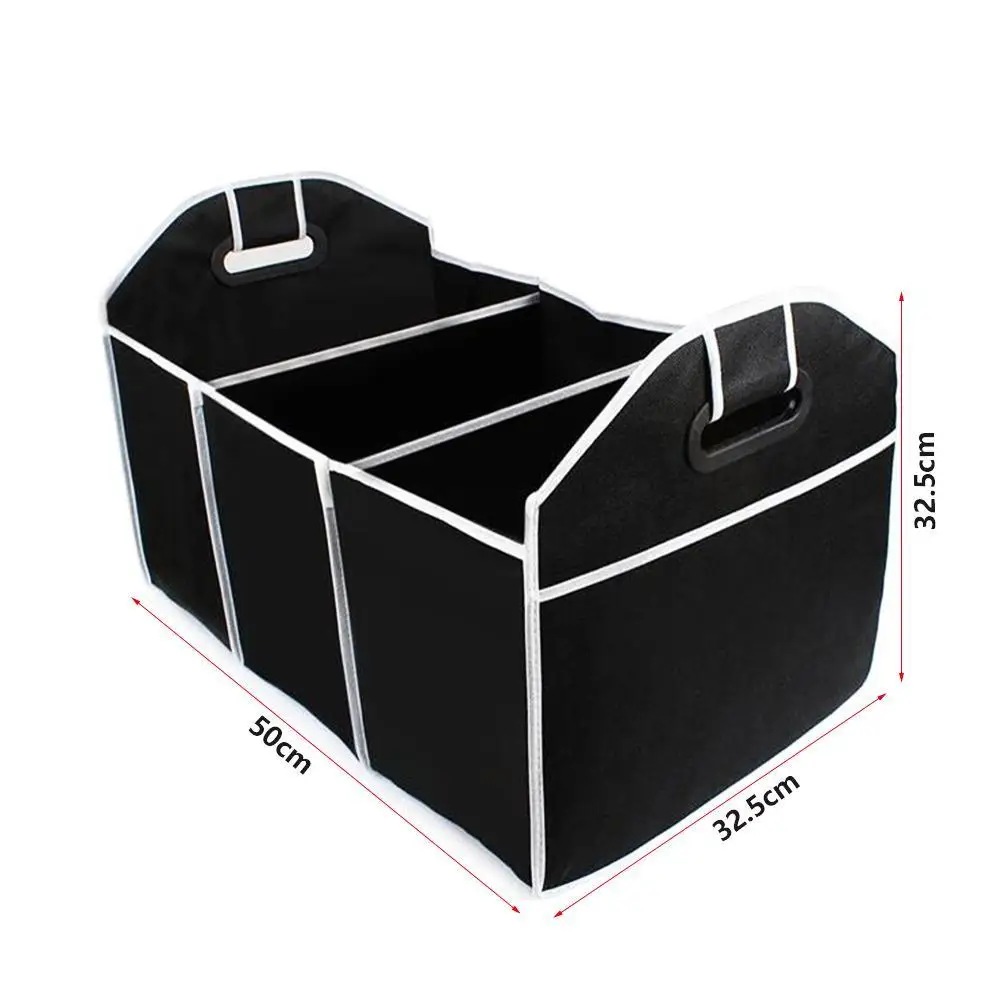 Car Multi-Pocket Trunk Organizer Large Capacity Folding Storage Bag Trunk Stowing and Tidying Trunk Organizer Car Accessories