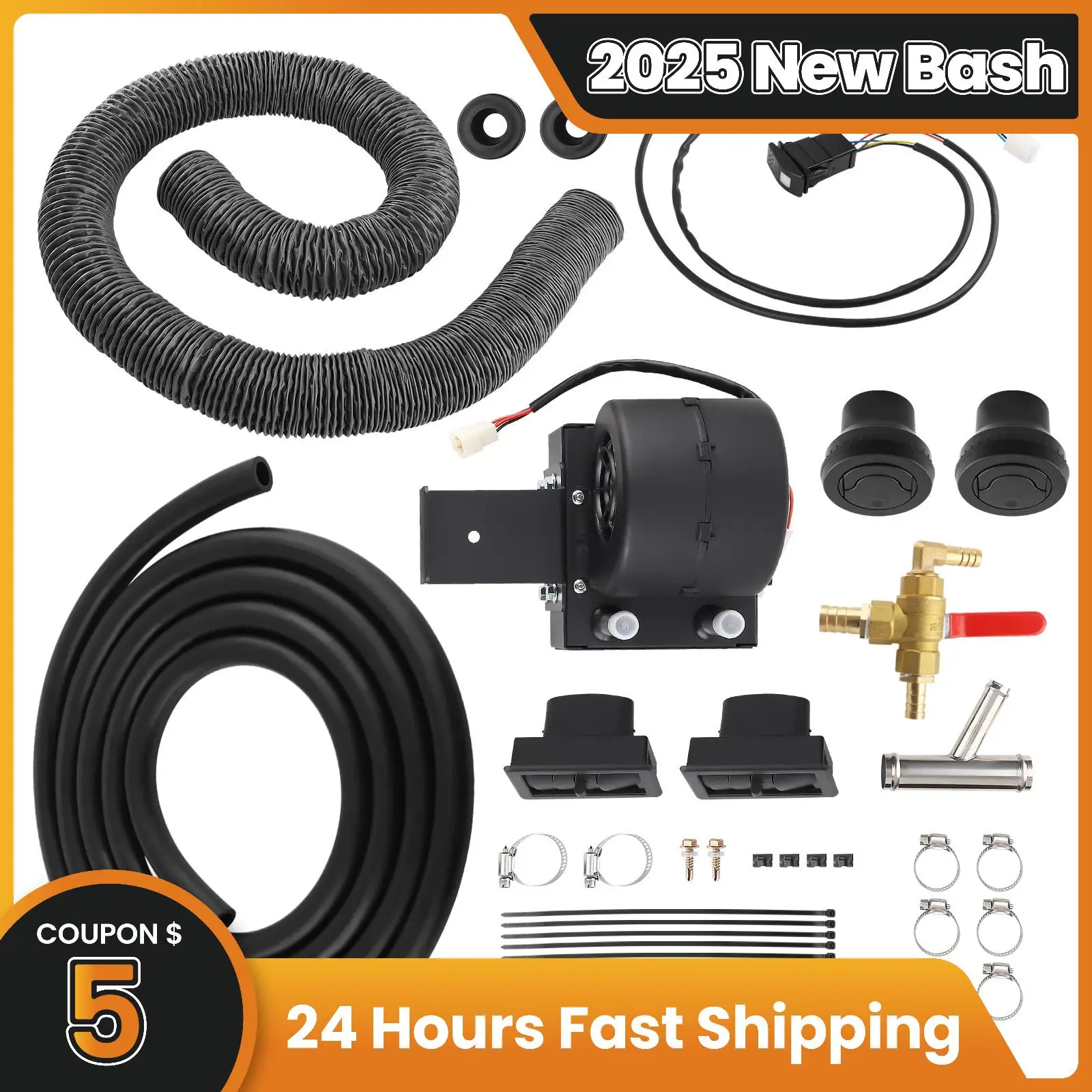 

Cab Heater Kit with Defrost SSHK185-00 for 2018-2020 Polaris Ranger 1000 XP