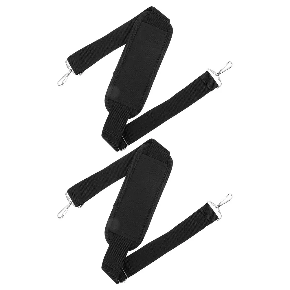 

2Pcs Laptop Bag Shoulder Strap Briefcase Replacement Carrying Straps Adjustable Length Black Travel Business Camera Accessories