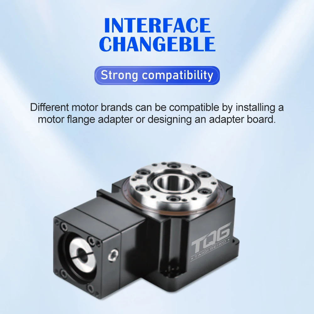 Power Transmission Gearbox RM Series Precision Hypo-Gear Box Hollow Rotating Platform Gearbox for Stepper Motor