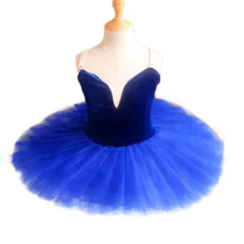 Vestito da tutu di balletto professionale per bambini e donne, costume da ballo per ragazza, spettacolo per bambini, ballerine, vestito da ballo di balletto